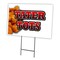 Signmission Tater Tots Yard Sign & Stake outdoor plastic coroplast window, C-1216 Tater Tots C-1216 Tater Tots - alternate 1